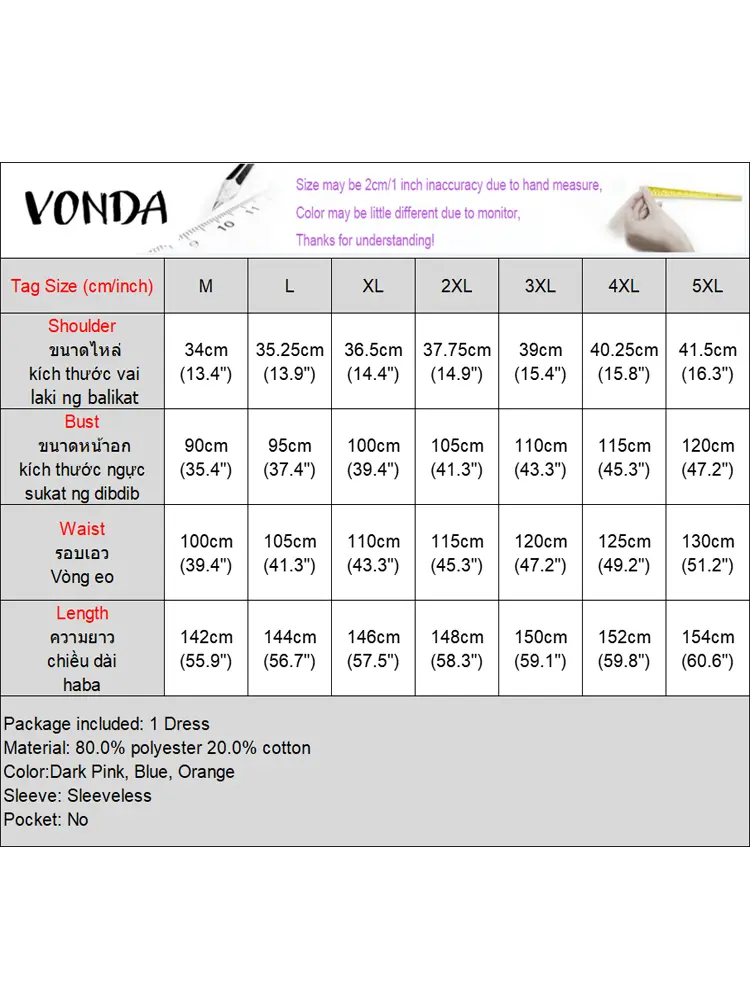 VONDA 2025 Summer Plaid Maxi Dress Women Pleated Long Sundress Elegant Sexy Sleeveless Party Vestido Waisted Casual Ruffled Robe