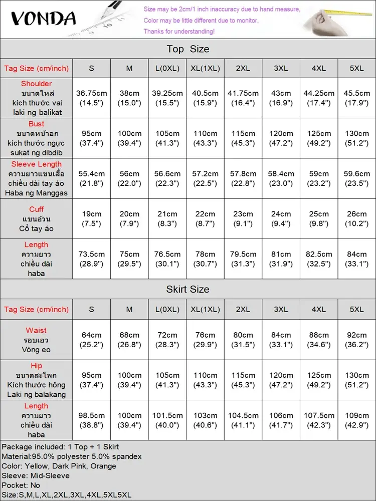 VONDA Women Pants Sets 2025 Summer Printed Suits Elegant Lantern Sleeve Tops Casual Elastic Waist Trousers Oversized