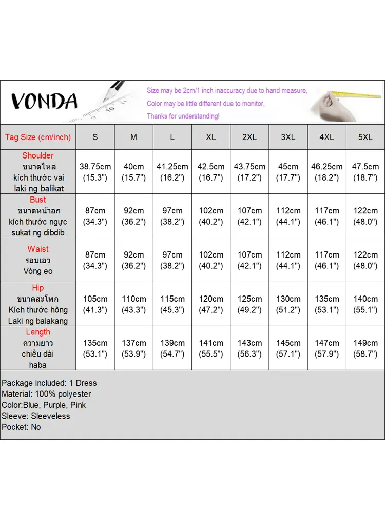 VONDA Women Sexy Long Dress 2025 Summer Off Shoulder Maxi Sundress Sleeveless Casual Pleated Bohemian Floral Print Beach Vestido