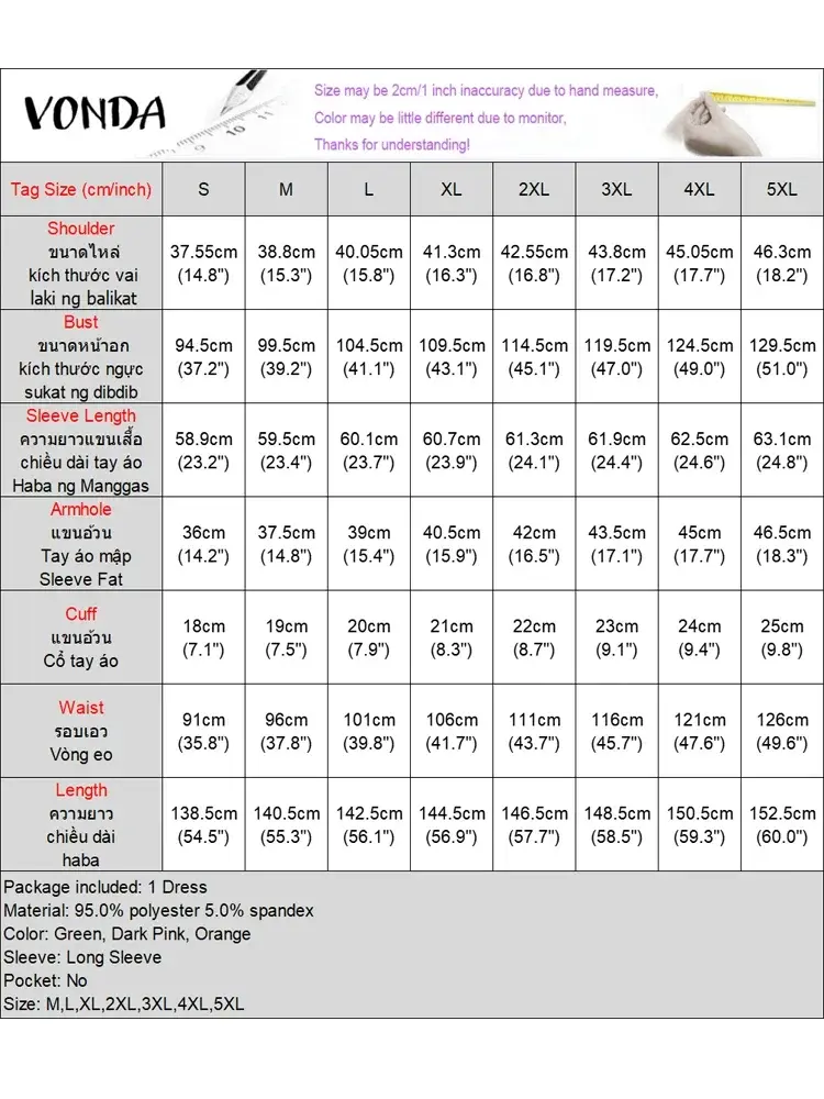VONDA 2025 Summer Floral Printed Maxi Dress Women Puff Sleeve V Neck Patchwork Fishtail Long Vestidos Oversized Party Sundress