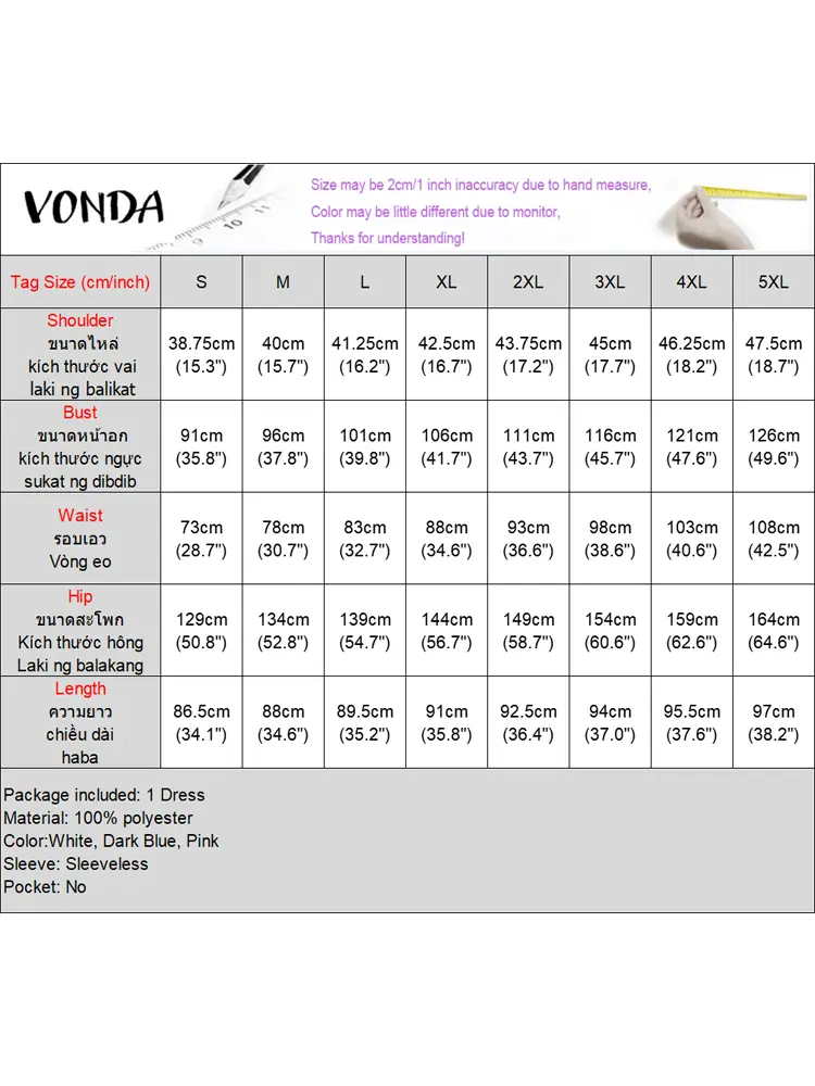 VONDA Summer Tank Dress Women Fashion Casual Sleeveless Solid Mini Sundress 2025 Elegant Lapel Loose Buttons Ruffled Vestidos