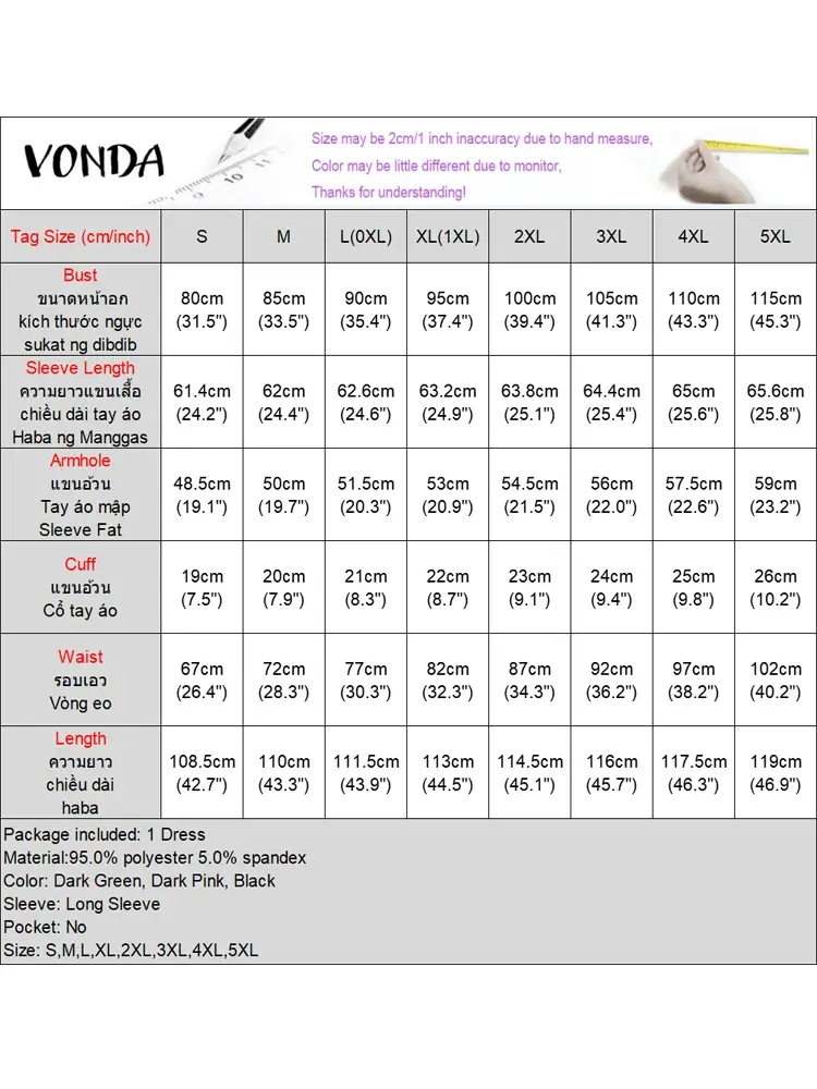 VONDA Women Sexy Off Sholuder Dress 2025 Summer Casual Ruffle Sleeve Knee-length Office Sundress Robe Simple Elegant Vestido