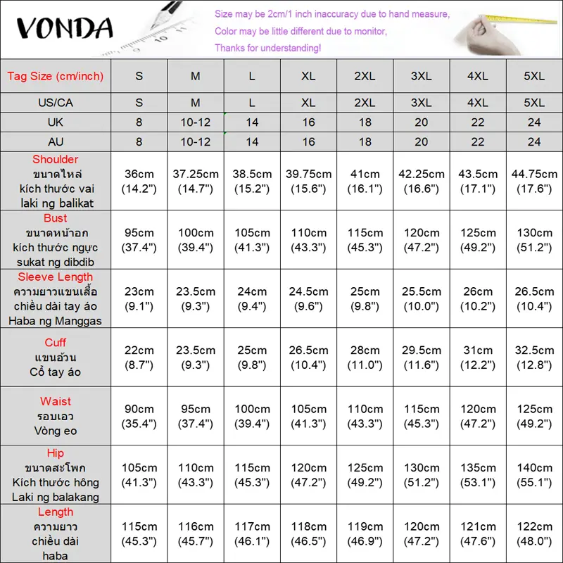 VONDA Women Long Shirt Dress 2025 Summer Party Elegant Midi Sundress Sexy V-Neck Casual Solid Color Short Sleeve Robe Vestidos