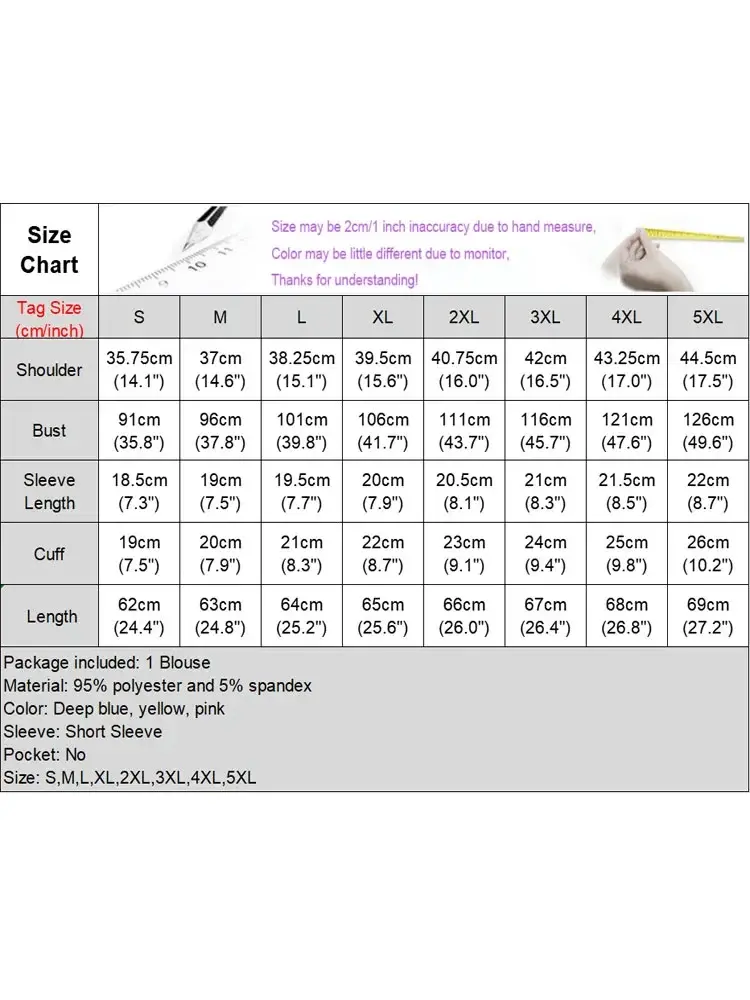 VONDA Women Summer Elegant Blouses 2025 Short Sleeve Ruffled V-Neck Shirts Fashion Casual Solid Color Tunic Tops Loose Blusas