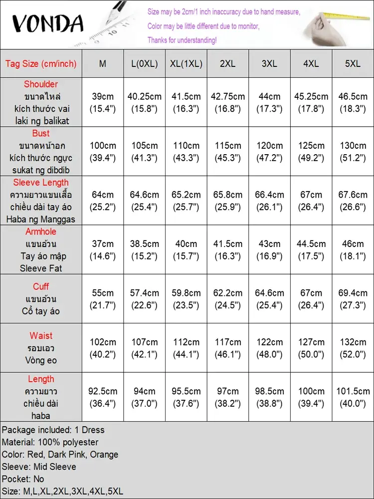 VONDA 2025 Summer Bohemian Mini Dress Women Long Flare Sleeve Printed Sundress V-Neck Vintage Casual Loose Oversized Vestido