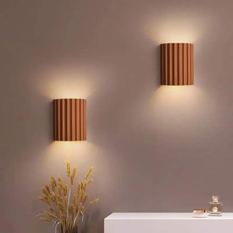 Resin High-end Fashionable Bedroom Living Room Dining Room Wall Lamp Warm Atmosphere Wall Lamp Llighting Balcony Wall Lamp