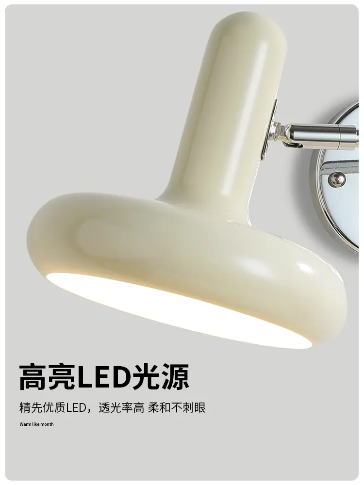 Nordic Extendable And Rotatable Arm Wall Lamp Bedroom Bedside Lamp Living Room Sliding Wall lamp Reading And Working Lamp