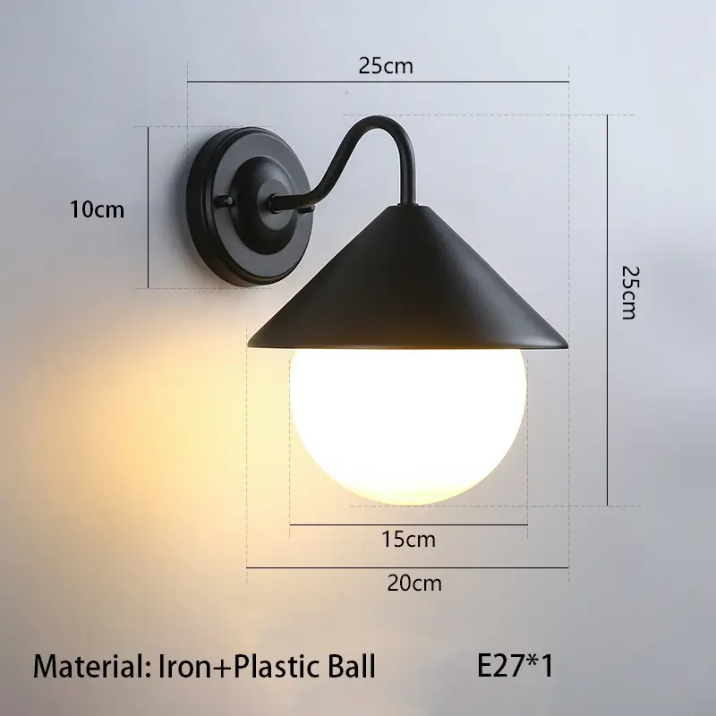 LED Outdoor Wall lamp Waterproof And Moisture-proof Outdoor Wall Lamp Courtyard Wall Lamp Staircase Lamp Acrylic Ball