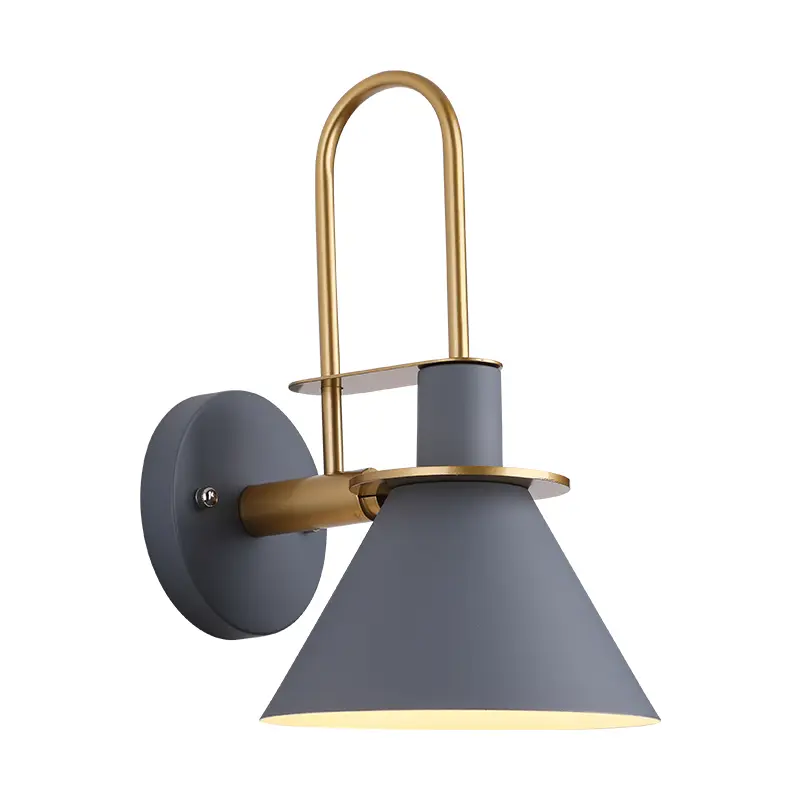 Modern Simple Wall Lamp Living Room Creative Background Wall Aisle Wall Lamp Nordic New Bedroom Bedside Lamp