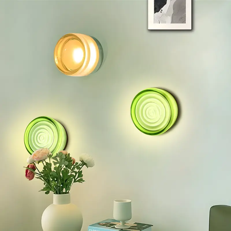 Nordic Simple Acrylic Wall Light Bedroom Bed Wall Light Atmosphere Light Corridor Balcony ceiling Light Waterproof Wall Light