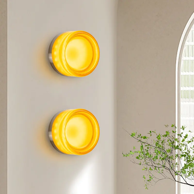 Nordic Simple Acrylic Wall Light Bedroom Bed Wall Light Atmosphere Light Corridor Balcony ceiling Light Waterproof Wall Light