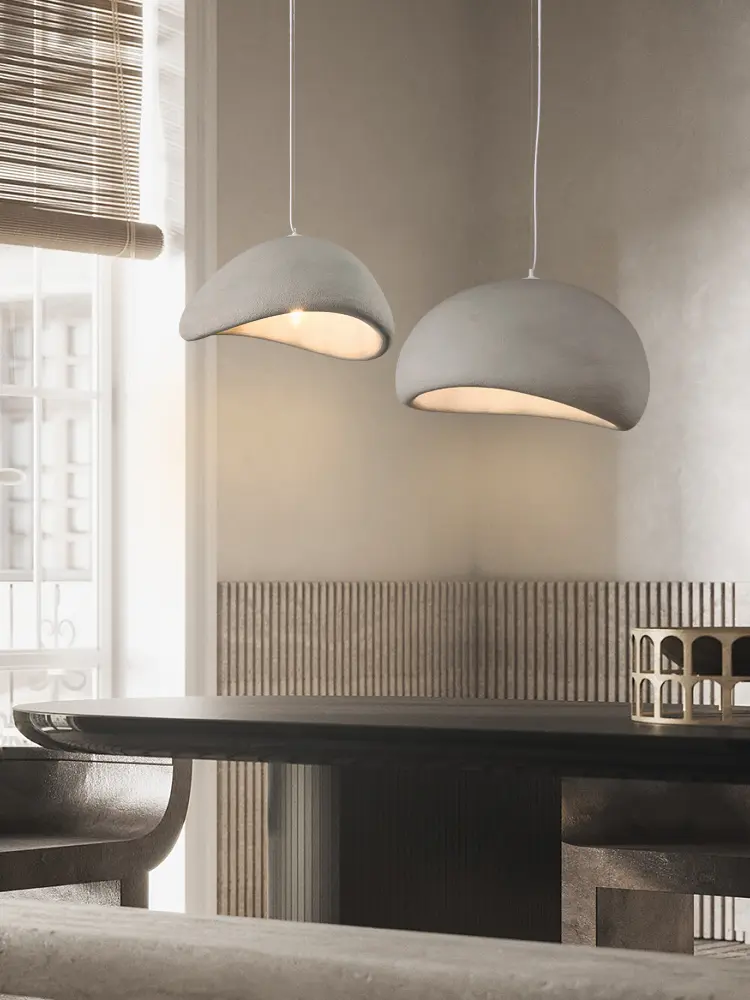 Nordic Retro Cream Style Fashion Elements Living Room Dining Room Bedroom Leisure Area Artistic Atmosphere Polyester Chandelier