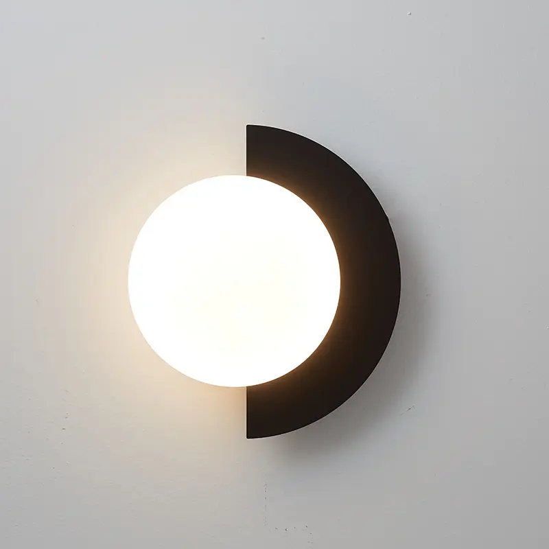 Modern Minimalist Rotoplastic Wall Lamp Bedroom Bedside Lamp Living Room Background Wall Lamp Corridor Balcony Stair Lamp