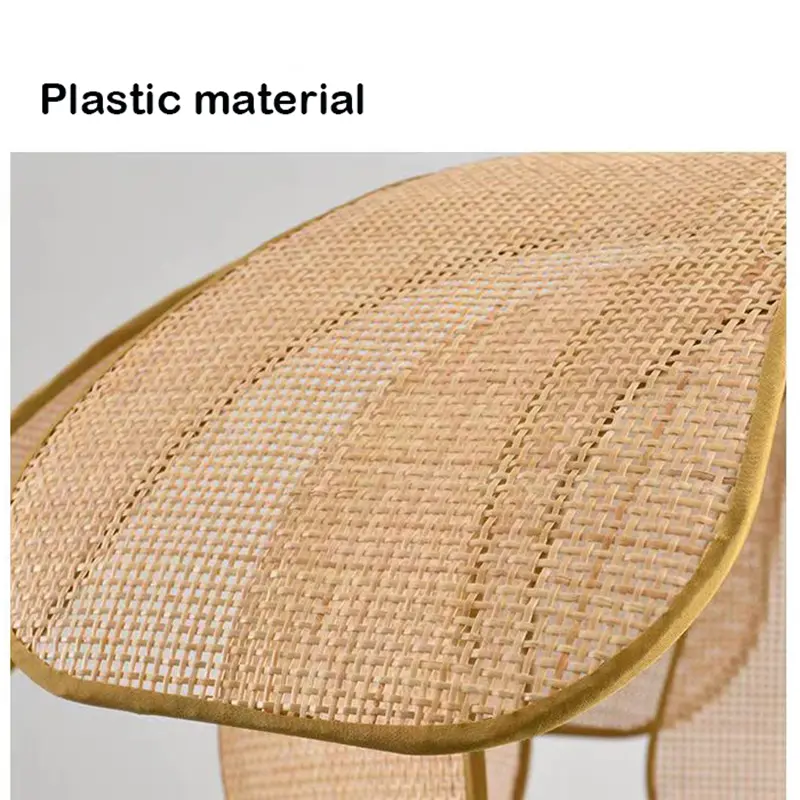 Nordic Modern Retro Hand-woven Lotus Chandelierdining Room Bedroom Living Room Lighting Fixtures E27 Flower Lamp Study Lamp