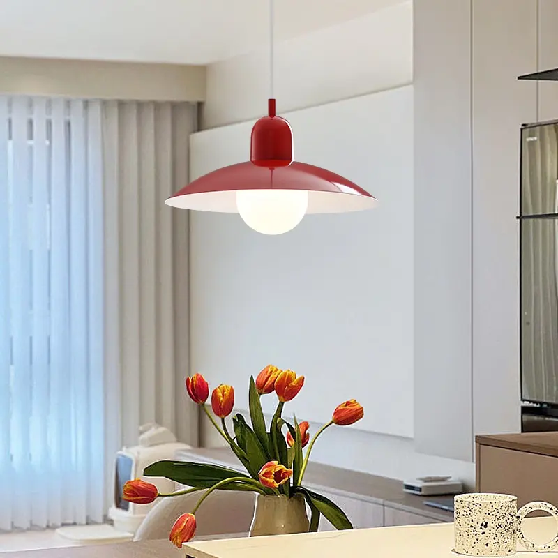 Nordic Modern Macron Dining Room Chandeliers Bbedroom and Study Lighting Fixtures North American Bauhaus Lights Work Lights