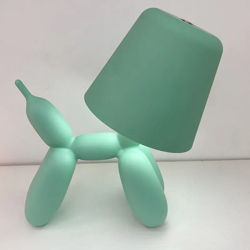 Charging Desk Lamp Little Dog Children's room Bedroom Bedside Lamp Ambient Dimming Small Book Lamp Decorative Cartoon Lamp