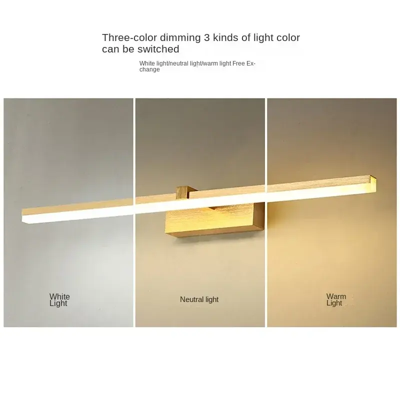 LED Bathroom Mirror Cabinet light, Minimalist Mirror Front Light, Bathroom Wall Light, Interior Decoration Lighting Decoration