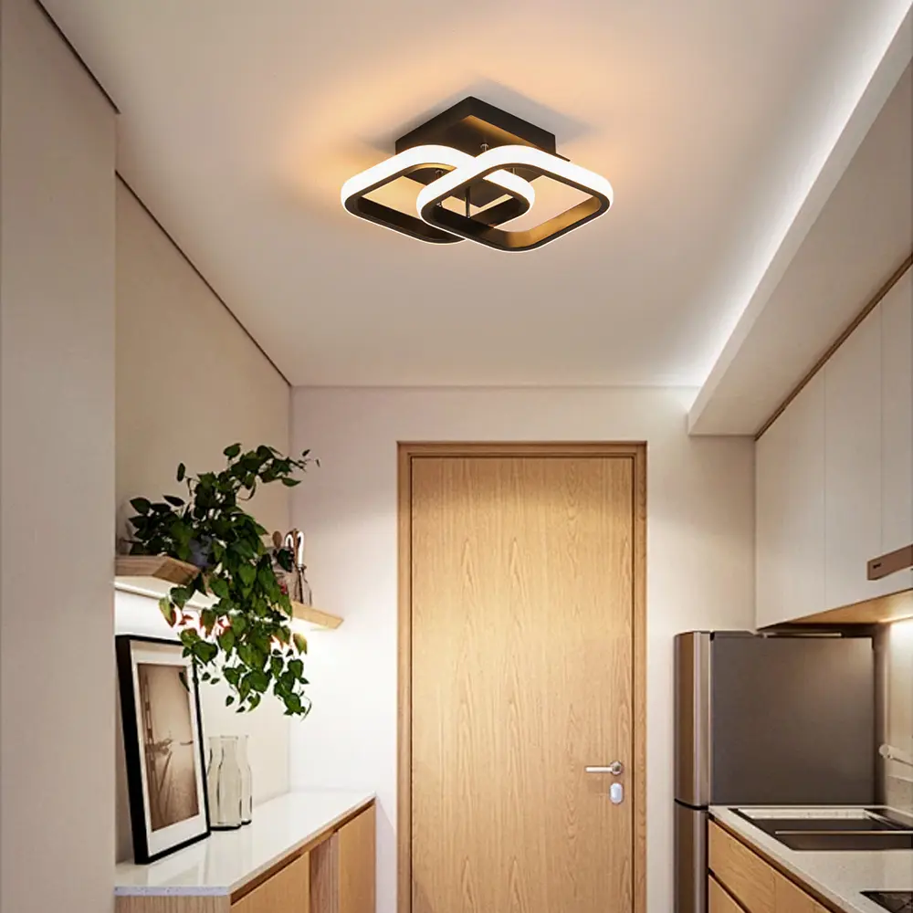 Modern Aisle Ceiling Lights Are Suitable for Home Dining Room Bedroom Decoration Ceiling LED Lighting Home Simple Aluminum Lamps