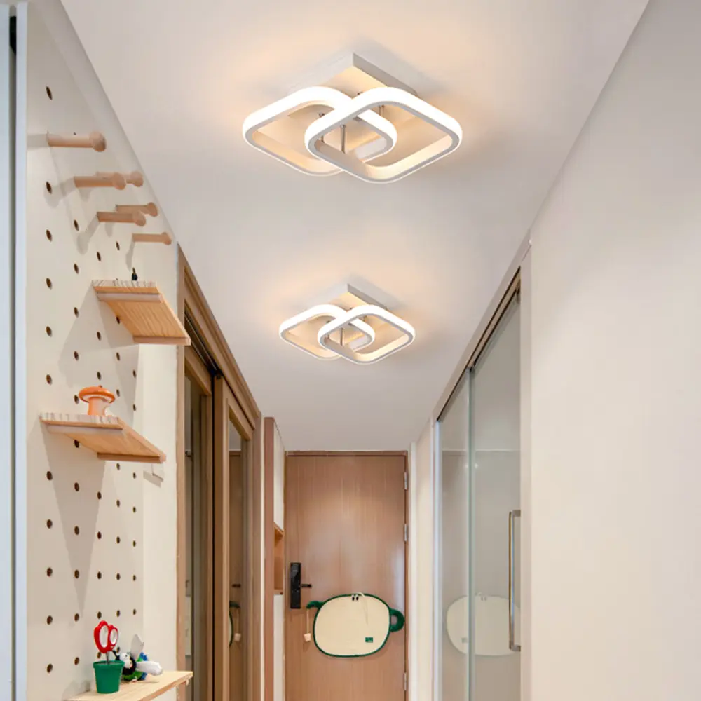 Modern Aisle Ceiling Lights Are Suitable for Home Dining Room Bedroom Decoration Ceiling LED Lighting Home Simple Aluminum Lamps