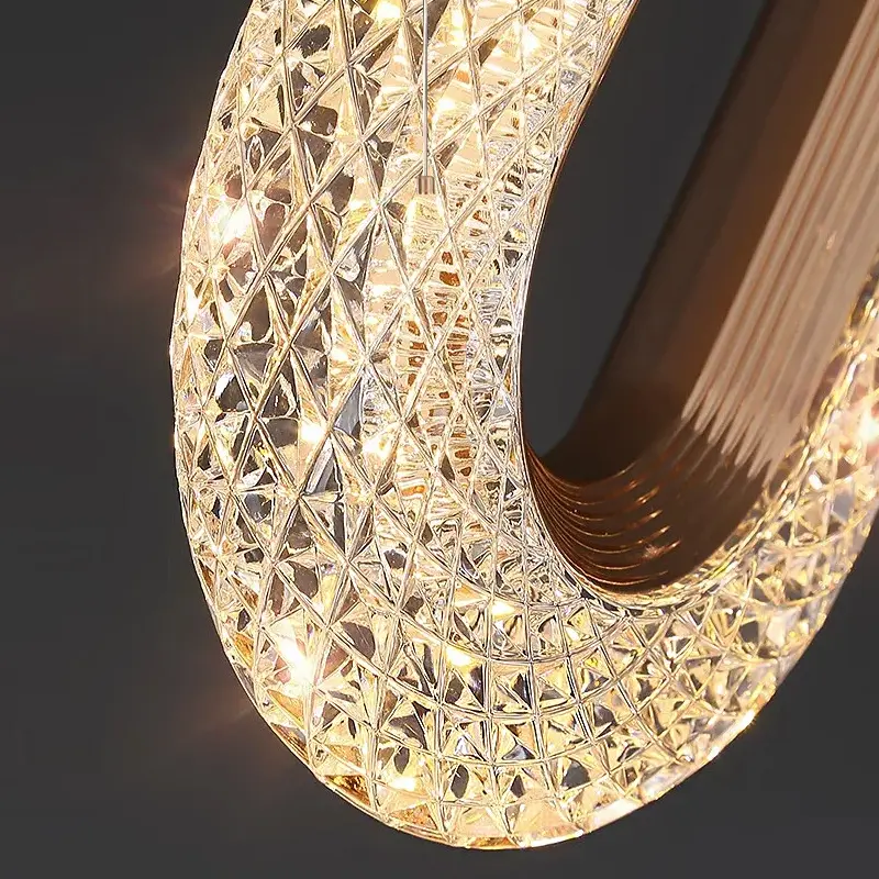 Modern Bedside Pendant Light, Long Line Living Room Background Wall Light, Study Pendant Light, Bedroom Interior Lighting