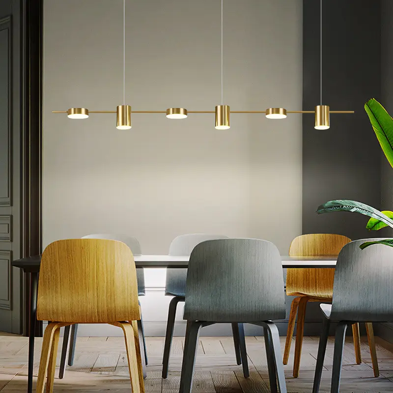 Nordic Modern Creative Dining Table Art Chandelier Living Room Dining Room Ceiling Adjustable Chandelier Indoor Lighting Lamps