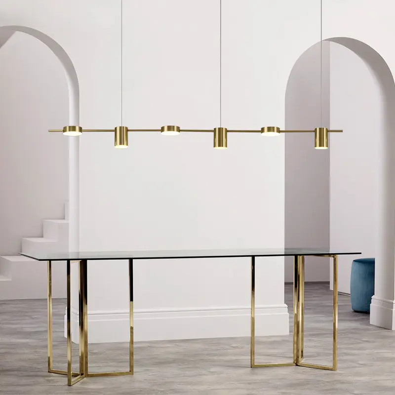 Nordic Modern Creative Dining Table Art Chandelier Living Room Dining Room Ceiling Adjustable Chandelier Indoor Lighting Lamps