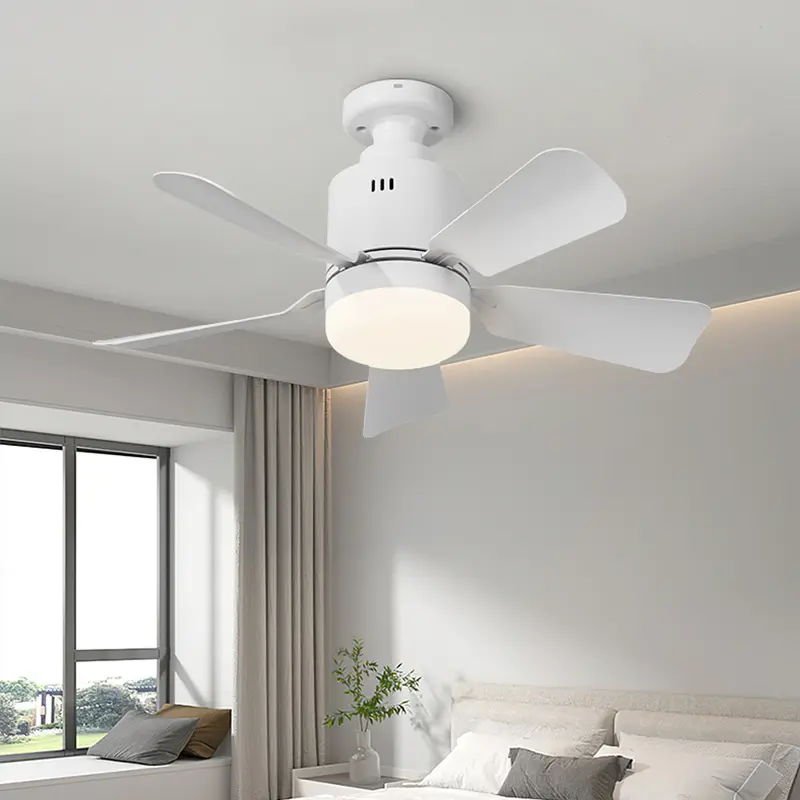 E27 Bulb Fan Household Fan Light, Detachable, Multifunctional, Remote Control Ceiling Fan Light for Living Room and Bedroom Lamp