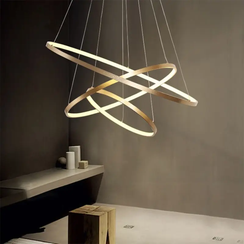 Eenvoudige Plafond Kroonluchter Moderne Woonkamer Slaapkamer Eetkamer Plafond LED Kroonluchter Home Interieur Verlichting