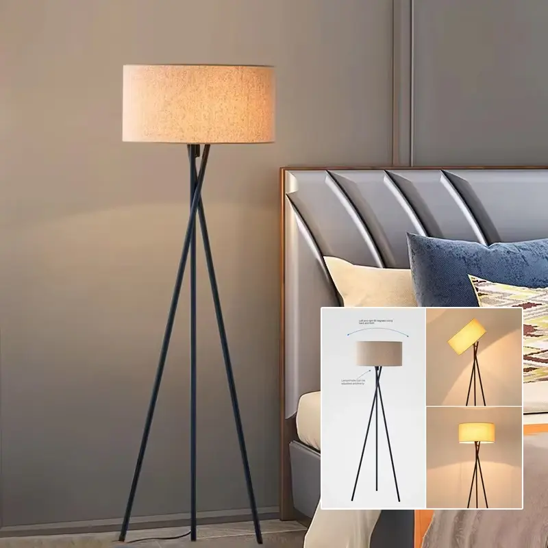 LED Indoor Lighting, Modern Minimalist Floor Lamps, LED Upright Desk Lamps, Living Rooms, Bedrooms, Study Rooms, Home Decor,