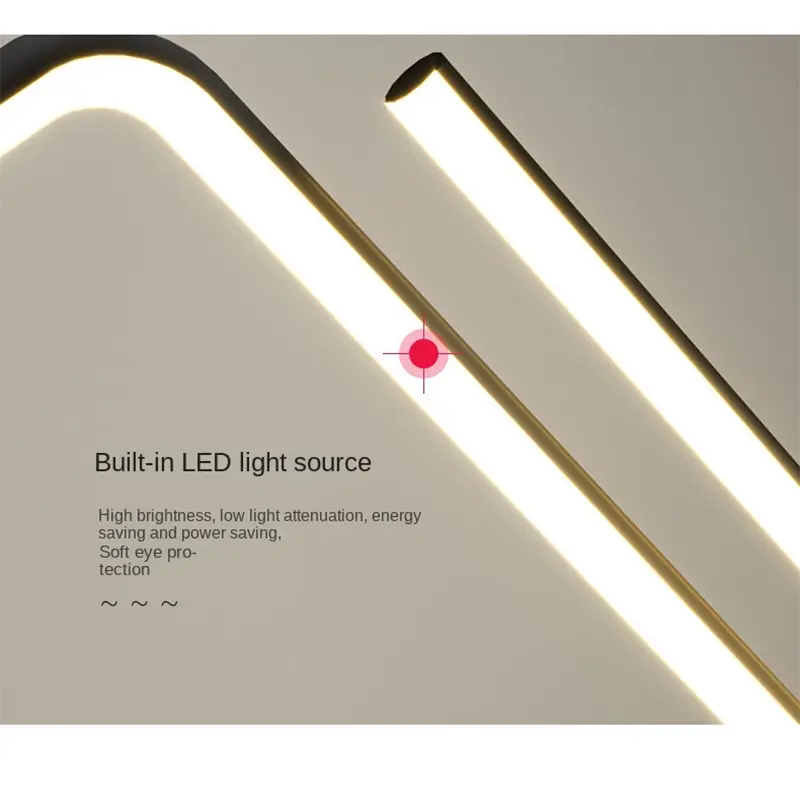 Aluminum Dining Pendant Lamp Modern Minimalist Restaurant Pendant Lamp Nordic Minimalist Line Creative Design Sense Pendant Lamp