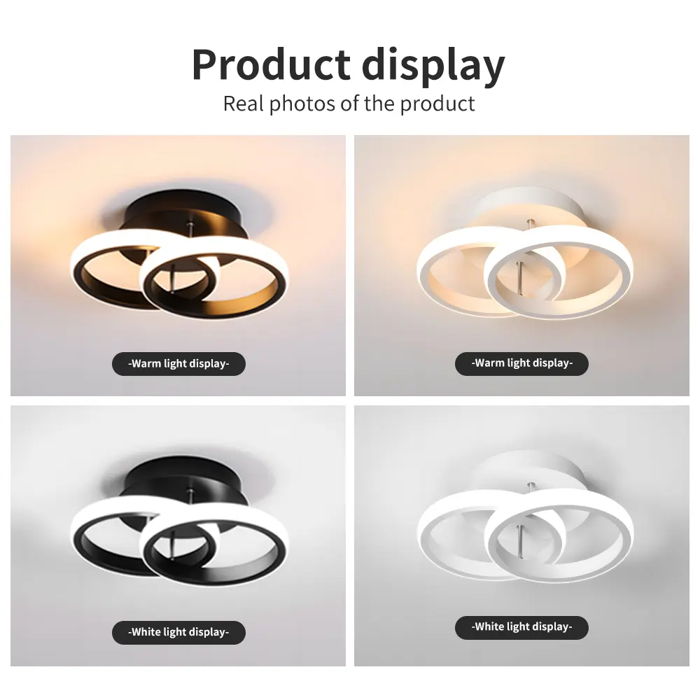 Modern Ceiling Corridor Aisle Lights Nordic Creative Bedroom Decoration LED Ceiling Lights Home Interior Round Lighting Lamps