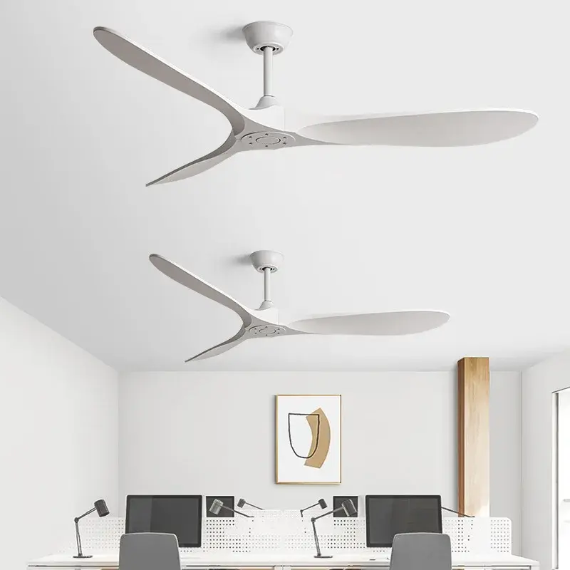 American Retro Ceiling Fan, Nordic Living Room, Dining Room, Industrial Variable Frequency Dimming Remote Control Electric Fan