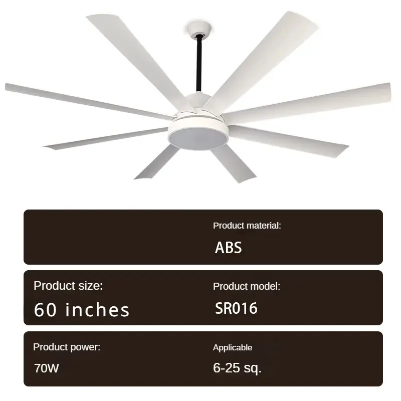Modern Minimalist Living Room Dining Room Ceiling Fan Light Household Remote Control DC Motor Large Wind Silent Fan Light