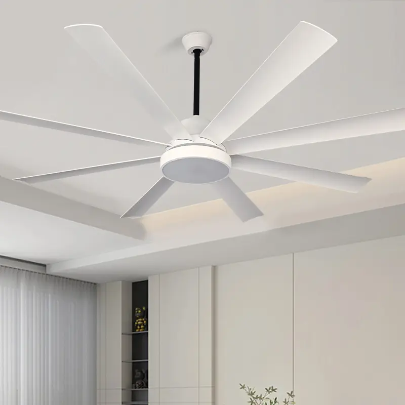 Modern Minimalist Living Room Dining Room Ceiling Fan Light Household Remote Control DC Motor Large Wind Silent Fan Light