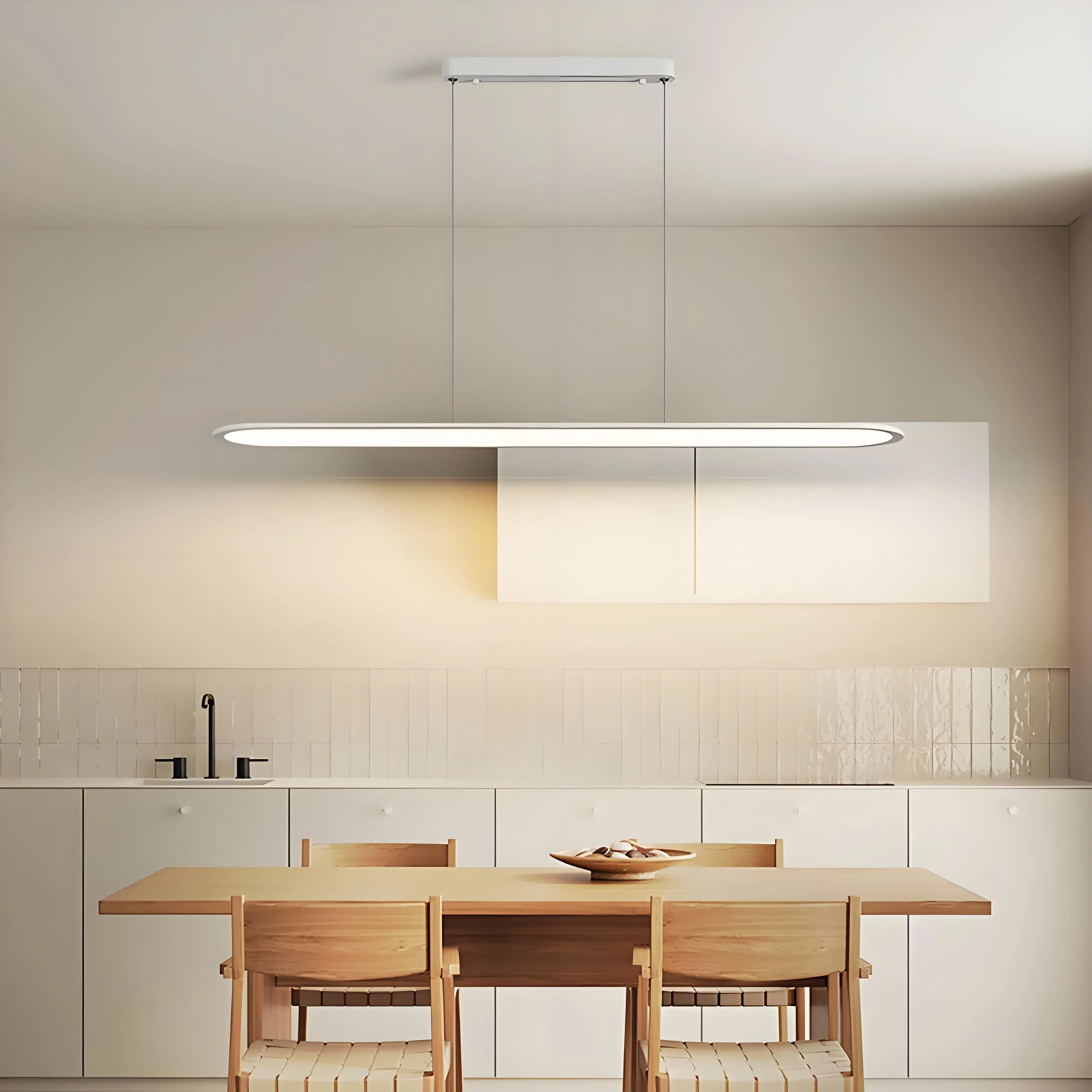 100cm Minimalist Pendant Light, Ceiling Light, Minimalist Design Long Living Room Ceiling Light Home Decoration Lighting Fixture