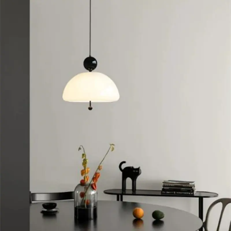 Retro pendant light Nordic glass chandelier for Living Room Decoration Bedroom designer pendant lamp