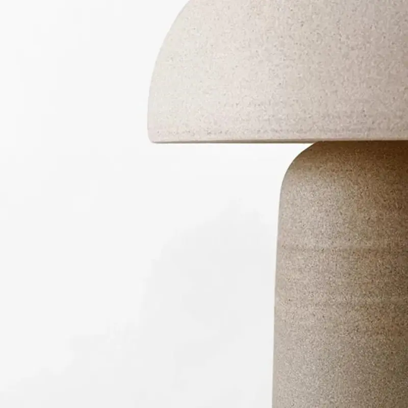 Ceramicah Tera Lamp retro ceramic lamp for Living Room bedroom bedside design creative Decoration Mushroom Lamp