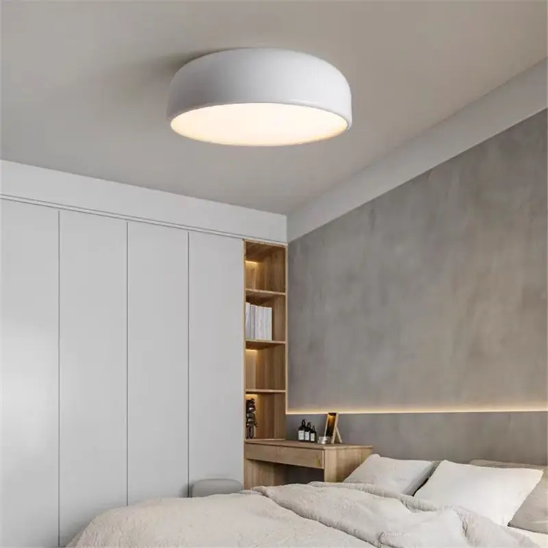 Smithfield Ceiling Lamp Chandelier Black white round Pendant Lights for bedroom kitchen Island Living Room LED study office lamp