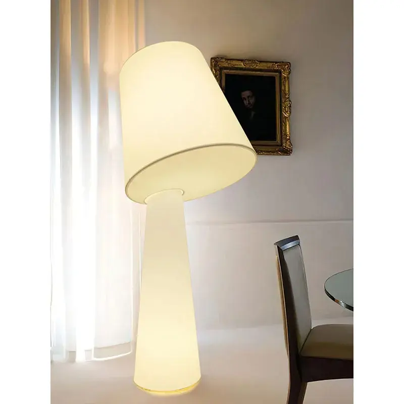 Nordic Wabi Sabi Cream Style Floor Lamp art Fabric Floor Lamp for Living Room Hotel Bedroom Minimalist decorative table lamp