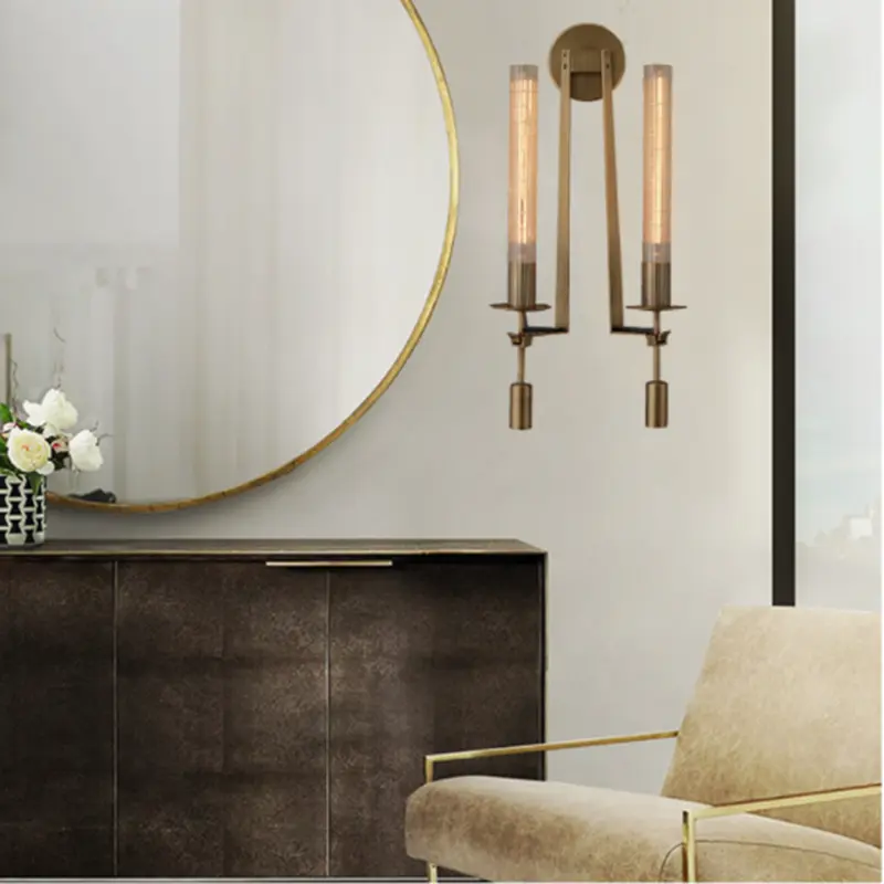 Fontanelle Wall lamp Country wall lamp vintage Bedside Led Lamps Foyer Stairs Surface Mount Light Hotel room decoration lamp