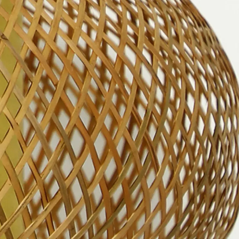 Japanese pendant light woven vine lamp Asia pendant light e27 simple design bambo lamp for Restaurant Hotel kitchen tatami lamp