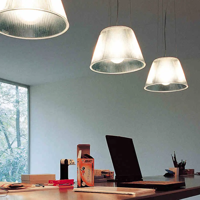 Italian designer pendant light Dining Room Living Room Decorative Luxury glass hanging light minimalist art deco pendant lamp