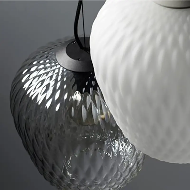 Blown series Modern Nordic pendant lights LED glass lamp Home Indoor Decor Living Room Bedroom  Kitchen loft pendant light
