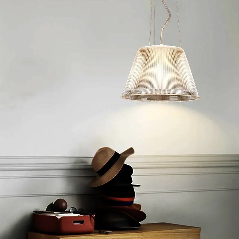 Italian designer pendant light Dining Room Living Room Decorative Luxury glass hanging light minimalist art deco pendant lamp