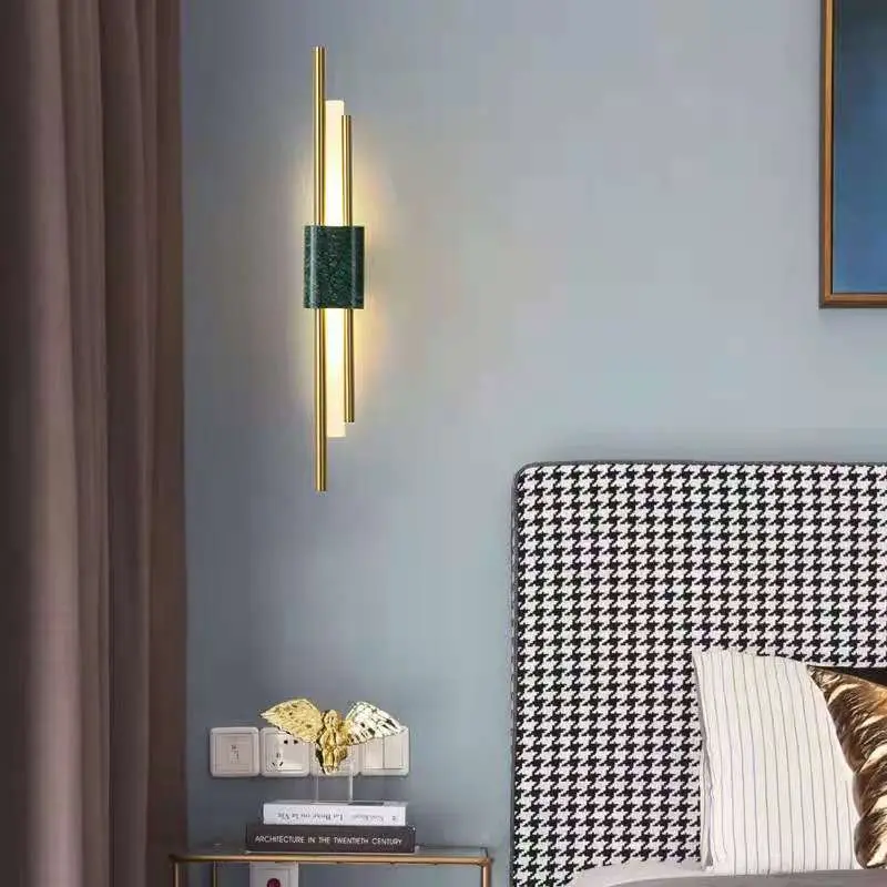 Tanto Wall Light Post-modern marble lamp Nordic luxury creative wall lamp gold for Foyer Bar Home Decor wall mount light