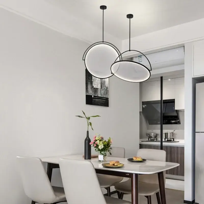 Modern Shop Bar Counter Chandelier Restaurant Living Room Hanging Lamp Italian Style Pendant Light for Home Decoration LED