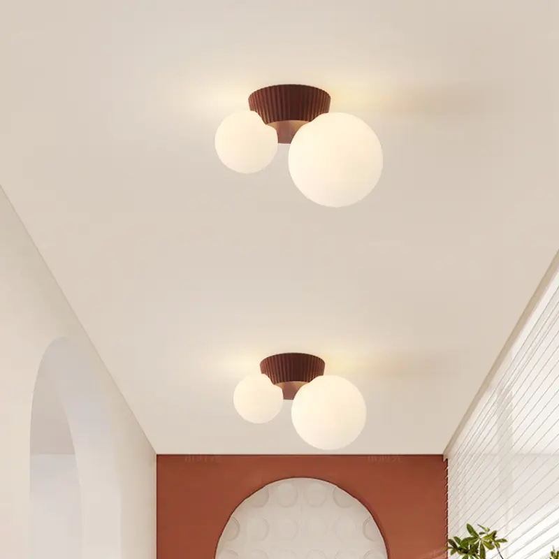 French Modern Ceiling Lamp Entrance Hall Balcony Porch Ceiling Chandelier Hotel Restaurant Shop Decor Light for Mood Light
