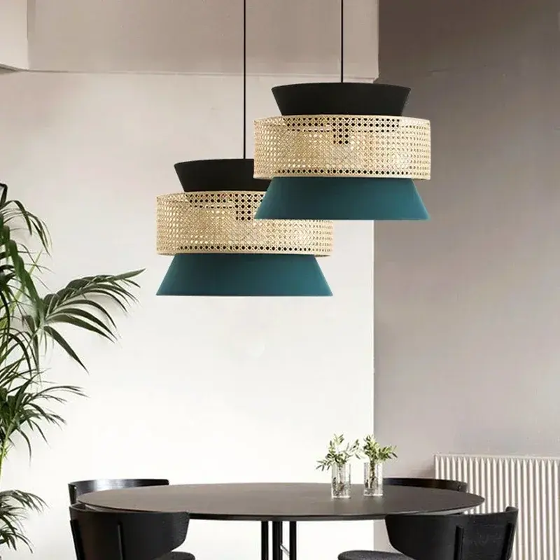 Wabi Sabi Restaurant Shop Hotel Lobby Ceiling Pendant Lamp Japan Cloth Decor Hanging Chandelier Livng Room Pendant Light