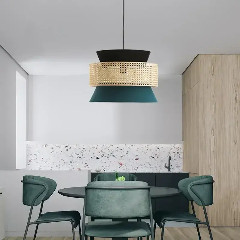 Wabi Sabi Restaurant Shop Hotel Lobby Ceiling Pendant Lamp Japan Cloth Decor Hanging Chandelier Livng Room Pendant Light