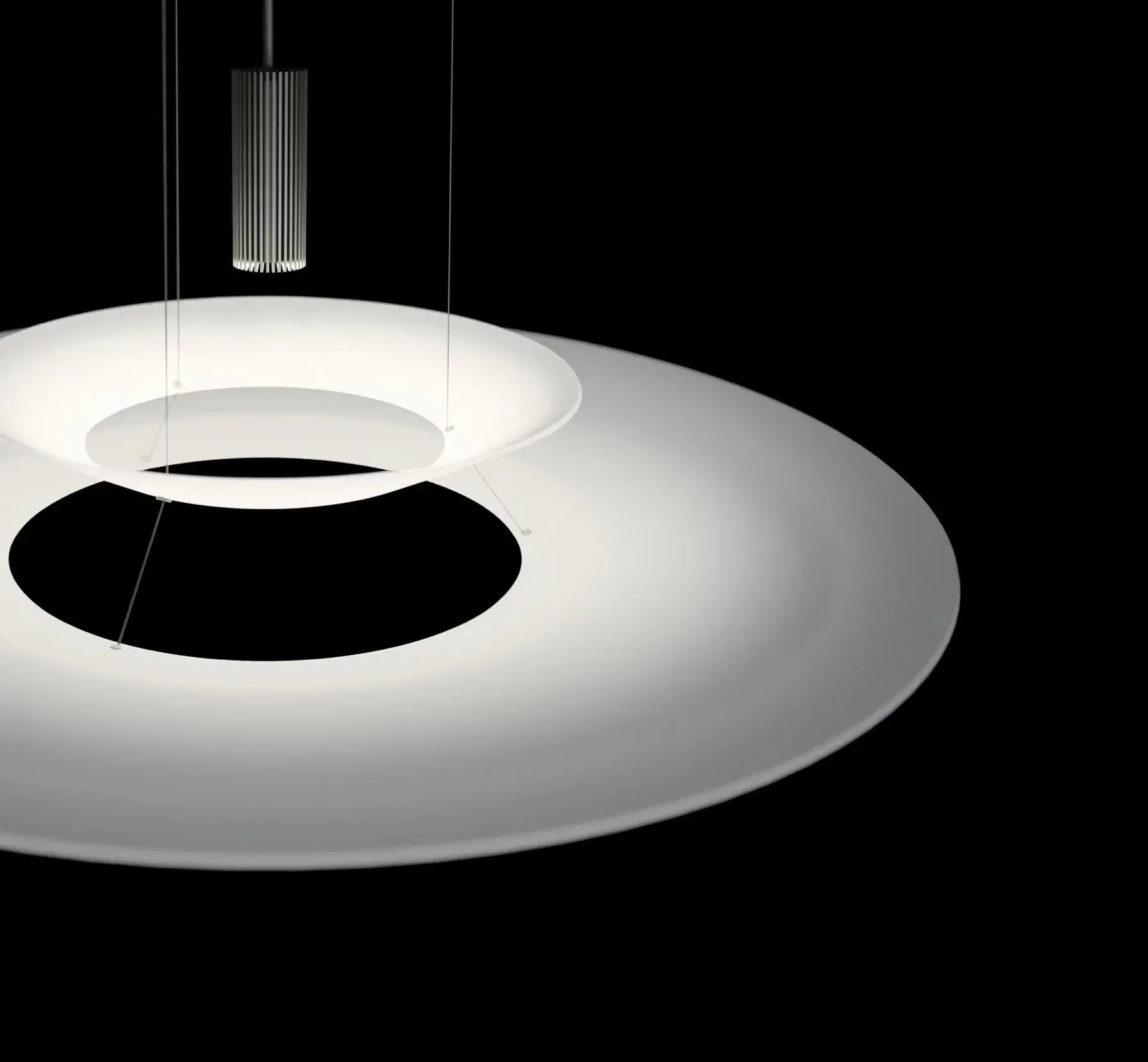 Modern Chandelier Flying Saucer Lamp UFO Hanging Light LED Pendant Light For Dining Table Living Room Restaurant Bar Lustre